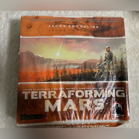 Transforming Mars Board Game and Board Game Organizer
